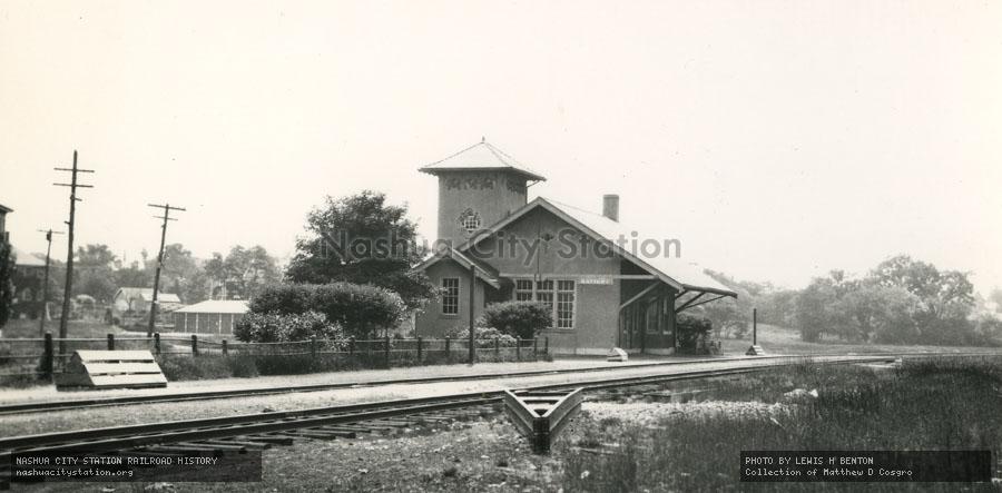 Postcard: Boston, Revere Beach & Lynn Railroad Station, Battery, Massachusetts